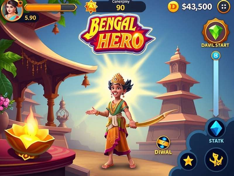 Bengal Jewel Hero Gameplay Screenshot
